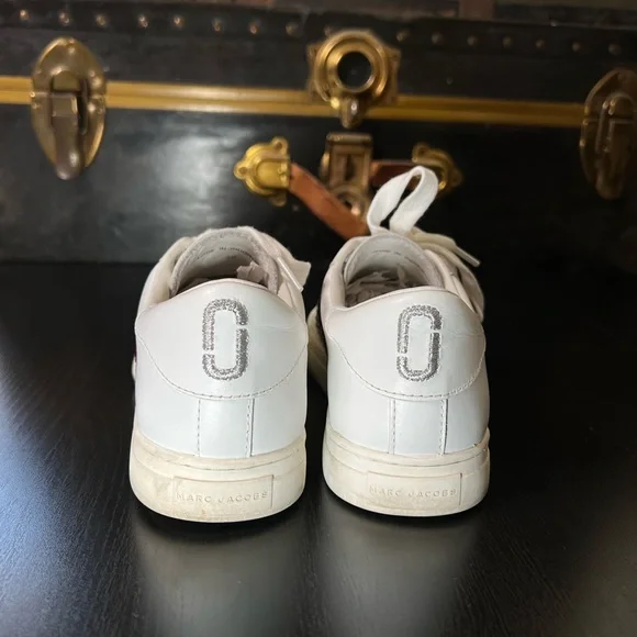 Marc Jacobs Empire Strass Lace Up Sneakers - Picture 8 of 14